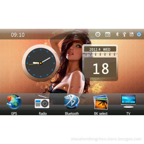Car DVD Player for Toyota Corolla, Supports USB/SD/DVD/Bluetooth/iPod